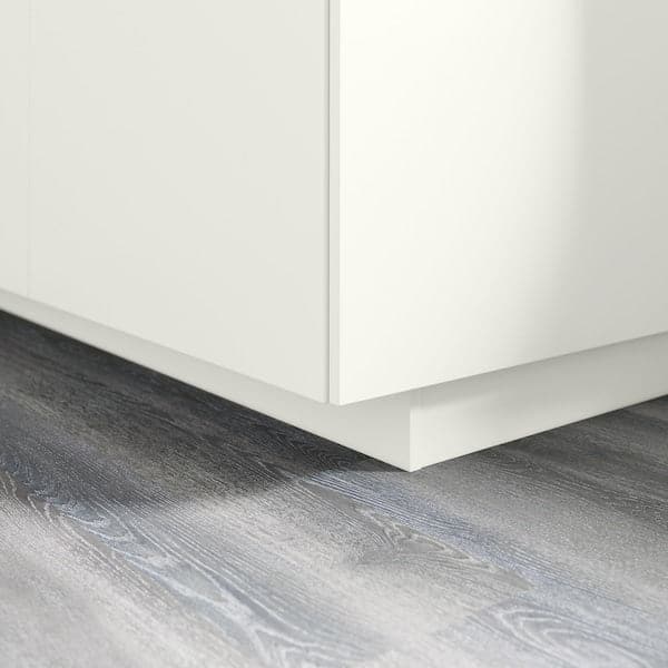 FÖRBÄTTRA - Plinth, white, 220x8 cm - best price from Maltashopper.com 40327505