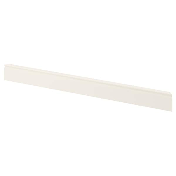 Ikea FÖRBÄTTRA - Decorative plinth, off-white, 221x8 cm