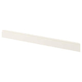 FÖRBÄTTRA decorative plinth, off-white, 221x8 cm