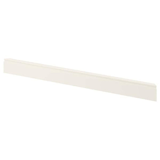 Ikea FÖRBÄTTRA - Decorative plinth, off-white, 221x8 cm