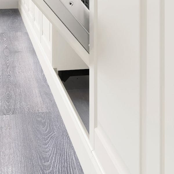 Ikea FÖRBÄTTRA - Decorative plinth for dishwasher, off-white, 66x8 cm