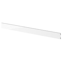 FÖRBÄTTRA plinth, high-gloss white, 220x8 cm