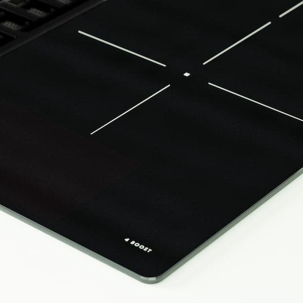 FÖRDELAKTIG Induction hob/integrated extractor 500 black 60 cm , 60 cm - best price from Maltashopper.com 40515865
