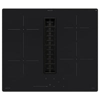 FÖRDELAKTIG Induction hob/integrated extractor 500 black 60 cm , 60 cm - best price from Maltashopper.com 40515865