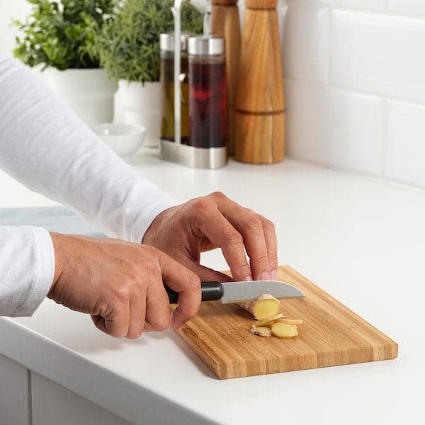 FÖRDUBBLA - 2-piece knife set, grey
