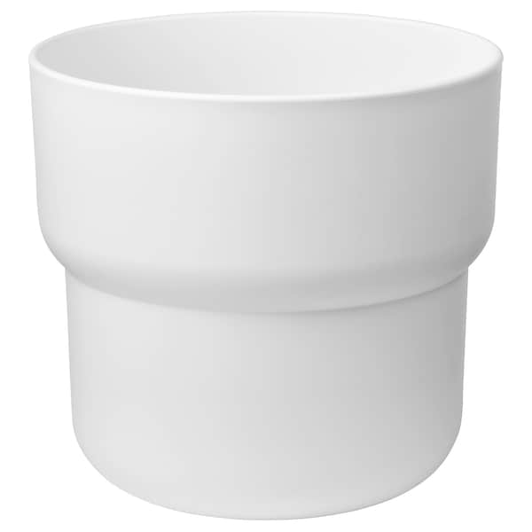 FÖRENLIG - Plant pot, in/outdoor white, 24 cm - best price from Maltashopper.com 40454819