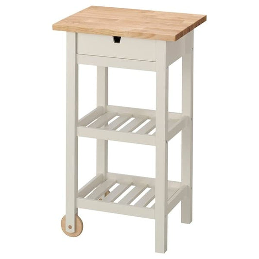 Ikea FÖRHÖJA Trolley - birch/white 50x43 cm , 53x43 cm