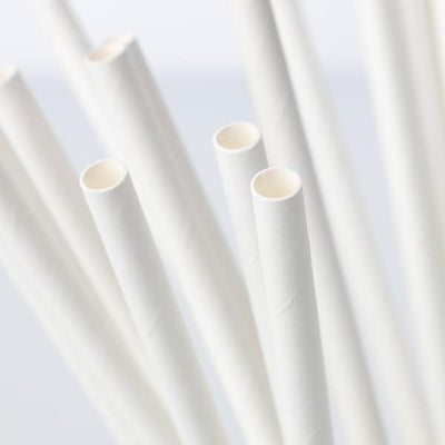 FÖRNYANDE - Drinking straw, paper/white - best price from Maltashopper.com 90445592
