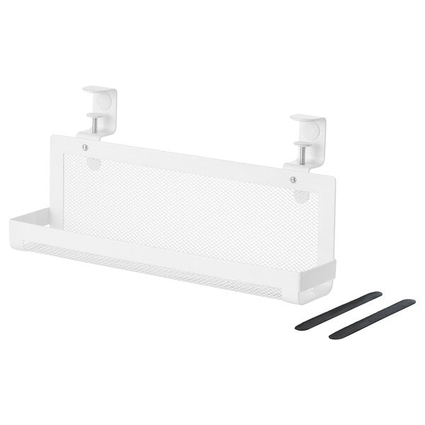 FÖRSÄSONG - Cable management tray, white, 38 cm