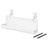 FÖRSÄSONG cable management tray, white, 38 cm