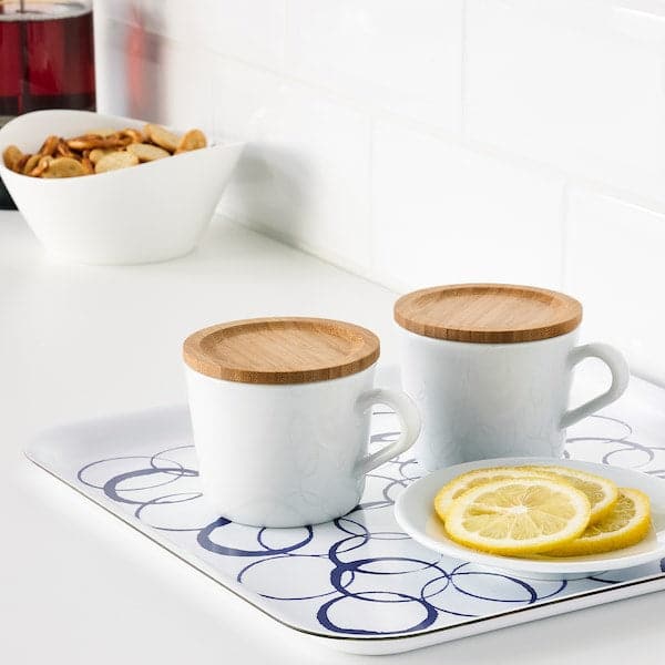 Ikea FÖRSEGLA - Coaster, bamboo, 9 cm