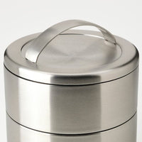 FÖRSKAFFA - Insulated tiffin box, 2 tiers, stainless steel - best price from Maltashopper.com 50446800