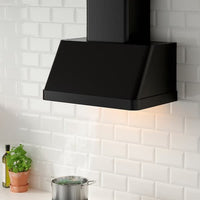 FOKUSERA Wall-mounted hood - black 70 cm , 70 cm - best price from Maltashopper.com 20526997