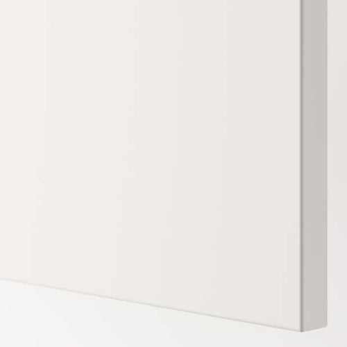 FONNES - Door with hinges, white, 60x120 cm