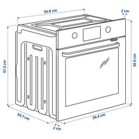 FORNEBY - Thermoventilated oven/direct steamer, IKEA 500 stainless steel , - best price from Maltashopper.com 30557790