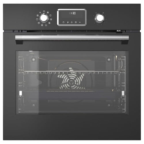 FORNEBY - Thermoventilated oven/direct steamer, IKEA 500 black ,