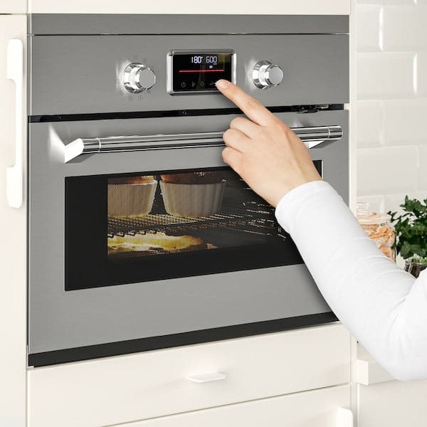Ikea FORNEBY - Thermoventilated combi-microwave, IKEA 500 stainless steel ,