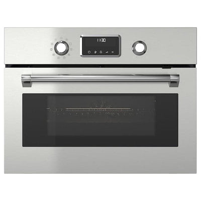 FORNEBY - Thermoventilated combi-microwave, IKEA 500 stainless steel , - best price from Maltashopper.com 80557783