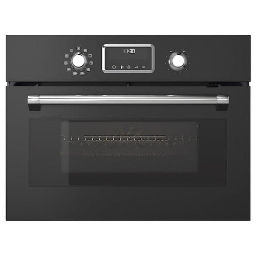 FORNEBY - Thermoventilated combi-microwave, IKEA 500 black ,