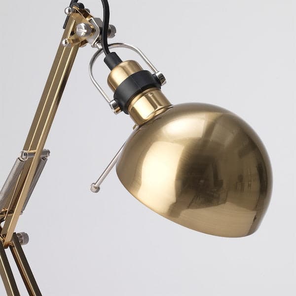 Ikea FORSÅ Work lamp - brass color ,