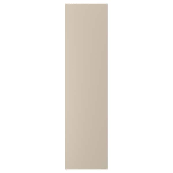 FORSAND - Door with hinges, beige, 50x195 cm - best price from Maltashopper.com 19436257