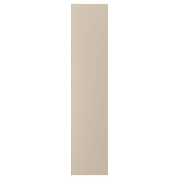 FORSAND - Door with hinges, beige, 50x229 cm - best price from Maltashopper.com 79436259