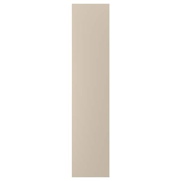 Ikea FORSAND - Door with hinges, grey-beige, 50x229 cm
