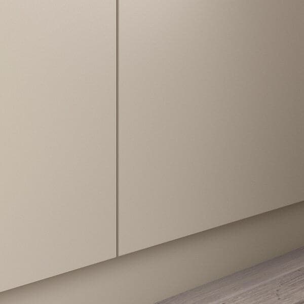 Ikea FORSAND - Door with hinges, grey-beige, 50x229 cm