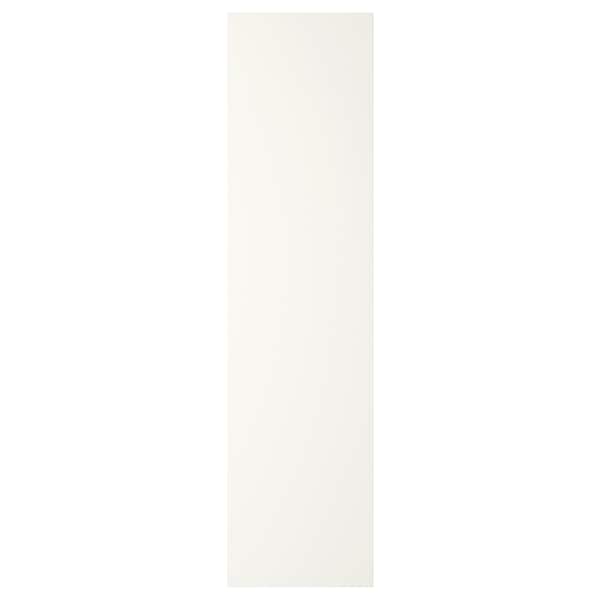 FORSAND - Door with hinges, white, 50x195 cm - best price from Maltashopper.com 69287702