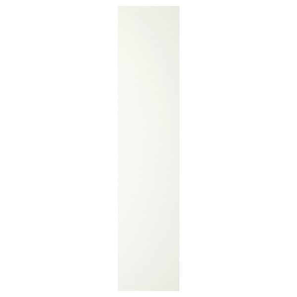 FORSAND - Door with hinges, white, 50x229 cm - best price from Maltashopper.com 29287704