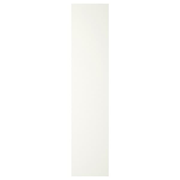 FORSAND - Door with hinges, white, 50x229 cm - best price from Maltashopper.com 29287704