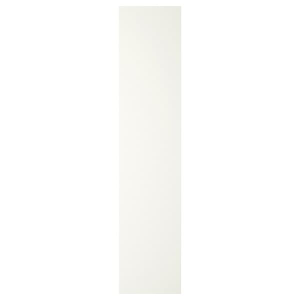 FORSAND - Door with hinges, white, 50x229 cm