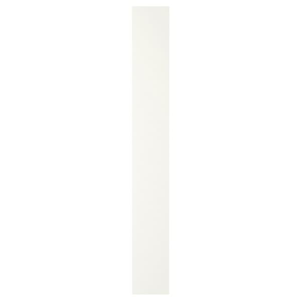 FORSAND - Door with hinges, white, 25x195 cm - best price from Maltashopper.com 69279472