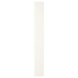FORSAND door with hinges, white, 25x229 cm