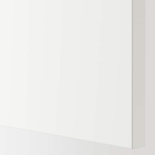 FORSAND - Door with hinges, white, 25x195 cm - best price from Maltashopper.com 69279472
