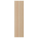 FORSAND door with hinges, white stained oak effect, 50x195 cm
