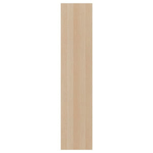 FORSAND - Door with hinges, white stained oak effect, 50x229 cm - best price from Maltashopper.com 99284306