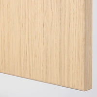 FORSAND - Door with hinges, white stained oak effect, 50x229 cm - best price from Maltashopper.com 99284306