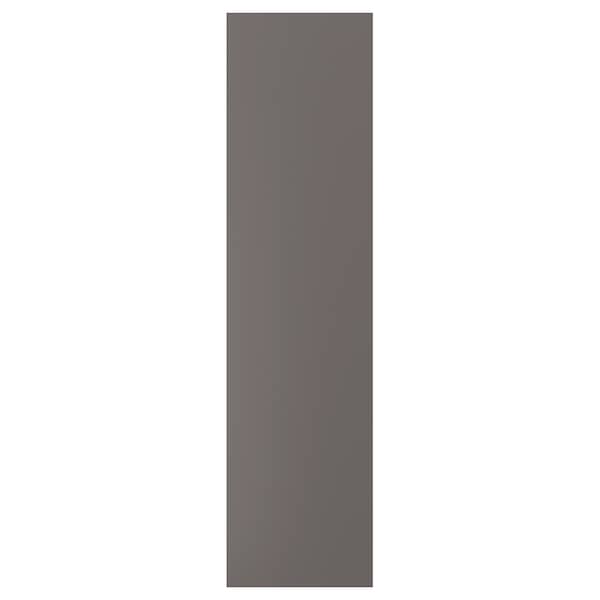 Ikea FORSAND - Door with hinges, dark grey, 50x195 cm