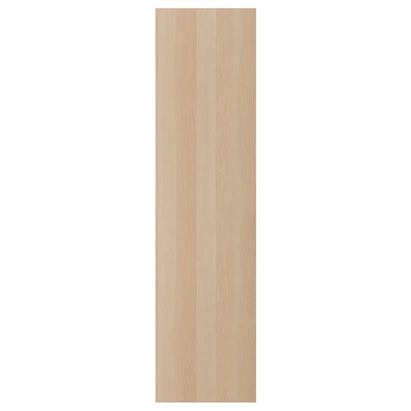 FORSAND - Door, white stained oak effect, 50x195 cm - best price from Maltashopper.com 90434961