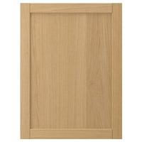 FORSBACKA - Door, oak, 60x80 cm - best price from Maltashopper.com 70565241
