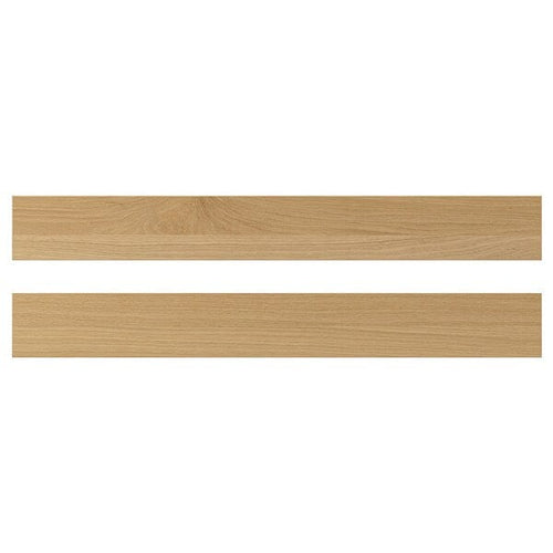 FORSBACKA - FORSBACKA Drawer front, oak, 80x10 cm