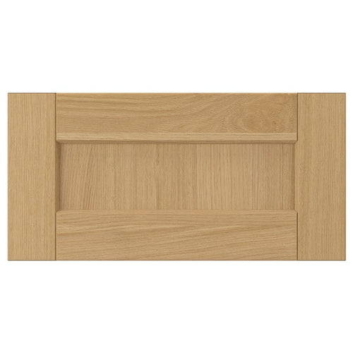 FORSBACKA - Drawer front, oak, 40x20 cm