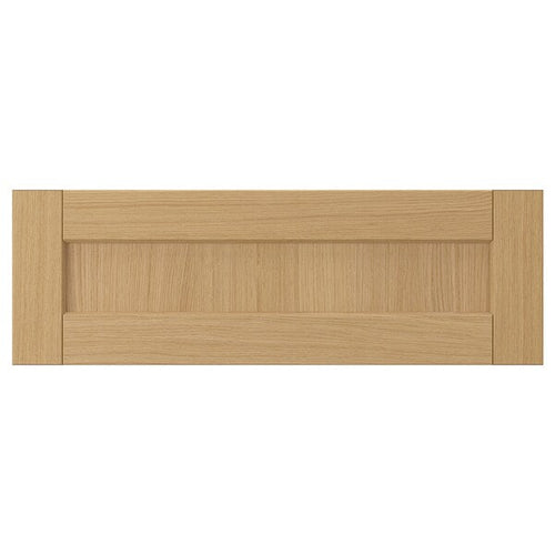 FORSBACKA - Drawer front, oak, 60x20 cm