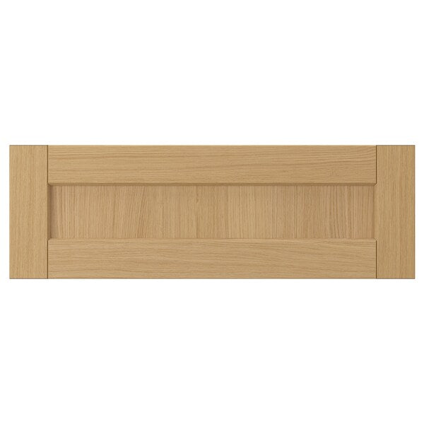 FORSBACKA - Drawer front, oak, 60x20 cm