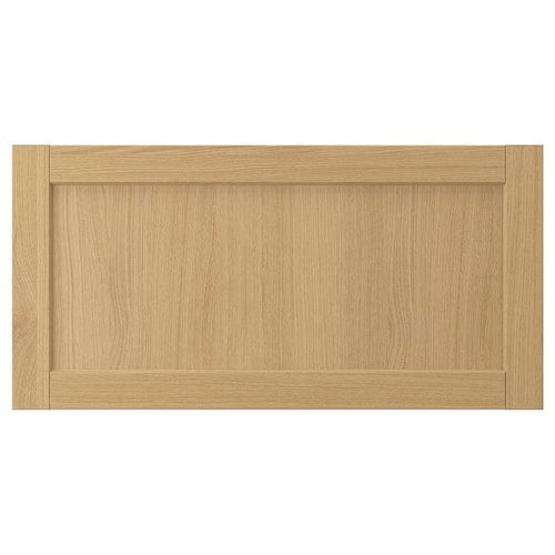 FORSBACKA - FORSBACKA Drawer front, oak, 80x40 cm