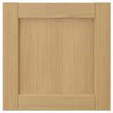 FORSBACKA drawer front, oak, 40x40 cm
