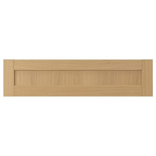 FORSBACKA - FORSBACKA Drawer front, oak, 80x20 cm