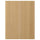 FORSBACKA - FORSBACKA Cover panel, oak, 62x80 cm