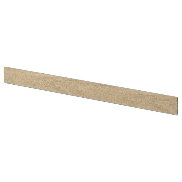 Ikea FORSBACKA - Plinth, oak effect, 220x8 cm